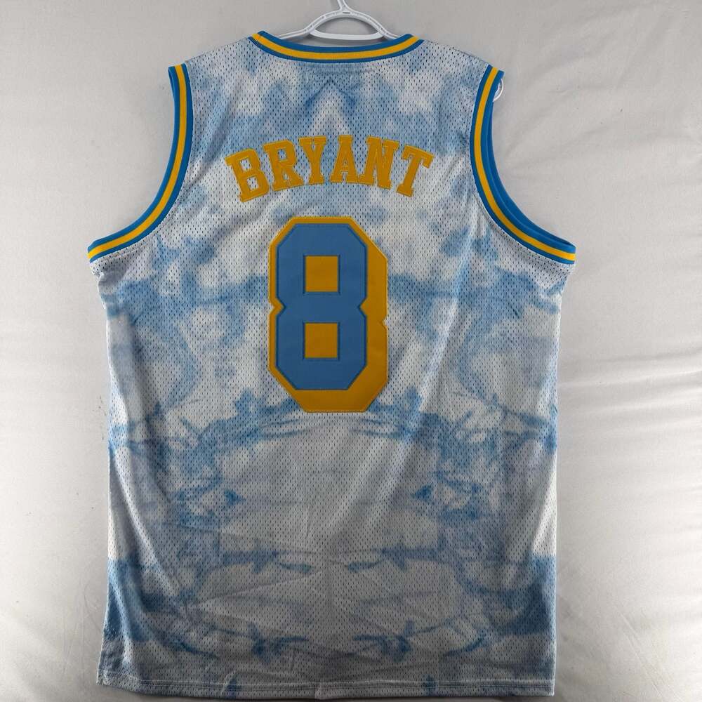 1247 2XL Headgear Classics Crenshaw Blue Marble Mesh Basketball Jersey